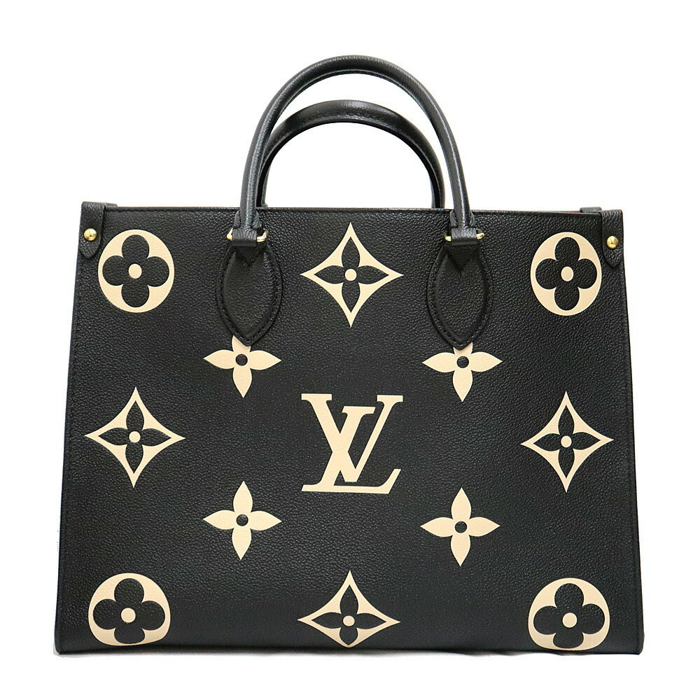 Louis Vuitton OnTheGo Leather Black